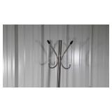 Stainless steel coat rack 68" tall
