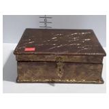 Brass Wrapped Jewelry Box