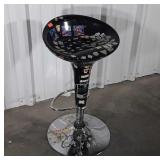 Swivel barstool, 30" tall and 16" wide