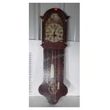 Puzzle piece battery operated wall clock, 46"