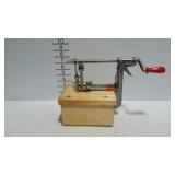 Pampered Chef apple peeler with stand