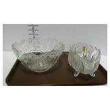 Two Crystal bowls