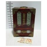 Shanghai China jewelry box and paper currency