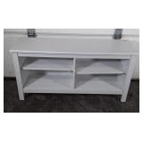 White painted tv stand, 47" long seller code VQ