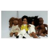 Four dolls