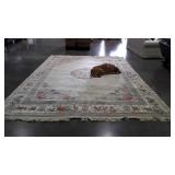 Chinese Wool Pile Room Rug, border Style use