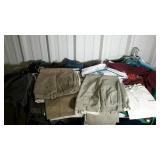 Clothing, Clothing, Clothing. Lots of clothes,