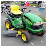 John Deere 155c riding mower, does run and runs