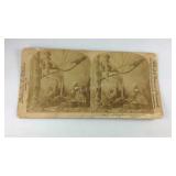 Black Americana stereo view