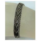 Sterling silver Woven bracelet