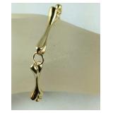 Bone bracelet stainless steel