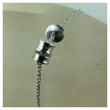 Coach Sterling silver bracelet 7in with