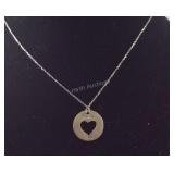 Sterling silver necklace "Alex Woo" 18in Seller