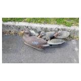 Five Floating Duck Decoys,