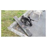 Antique Barn Post Drill Press, 14" Balance Wheel,