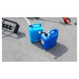 Two 5 gallon Poky Kerosene Cans