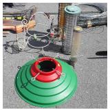 Bird Feeders and other lot. Tree stand, 3