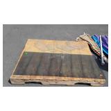 Glass pcs, 5 clear small angle pcs from Curio