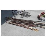 Group of Misc. Steel Fence Posts. All used