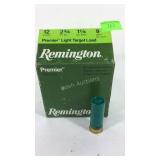 Ammo, Remington 12ga 2 3/4 1 1/8oz 9 shot  full