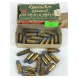 Ammo, Kleanbore 38S&W 146gr partial box