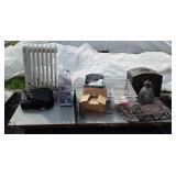 Skid of electric heater non-tested, therapist