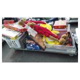 Game and toy lot: games stuffed animals football