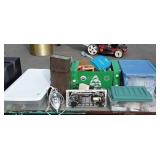 Skid Kenmore sewing machine, iron, cool mist