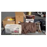 Skid camping backpack, speakers, CD changer, ice