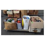 Group lot with stuffed animals and kids toys