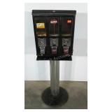 Curtiss Products triple choice, coin op vending