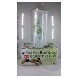 New aloe Vera bamboo body pillow