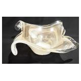 Murano art glass bowl