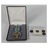 United states of America military merit medal in