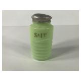 Jadite salt shaker