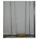 Adjustable backdrops. Two sets. Four adjustable