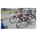 Two Bikes. Honda Racing, HR-260FS. Both used