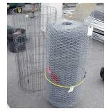 Wire, 36" chicken wire with 1"Stays almost full