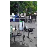 Three Easels, light duty metal made