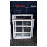 4 Wood Framed Window Saches, 2 have some broken