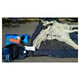 Camping lot. Columbus 12 person dome tent ,blue