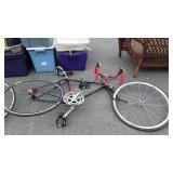 Lotus Bike Project, front wheel needs reattached