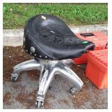 Motorcycle Seat Type Mechanics stool creeper