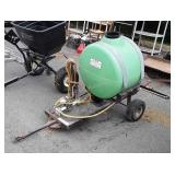 Sprayer Rig by Roto-Hoe. 25 gallon tank, pump
