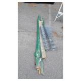 Gardening Accessories lot. 2 partial rolls wire,