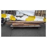 Walnut Lumber lot, rough cut Saw mill pieces of