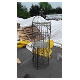 Patio Furnishings Iron made Wine Bottle Server