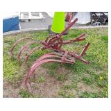 Cultivator 28" wide, 3pt home made welded hitch,