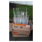 Closet Maid Shelving pieces, misc parts lot