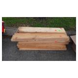 Pine 2x6" lumber, 38" long, 17pcs